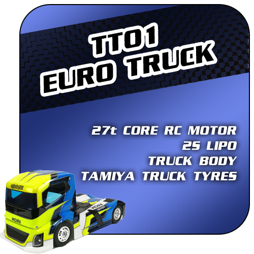 Tamiya TT01E Euro Truck Rules and Information